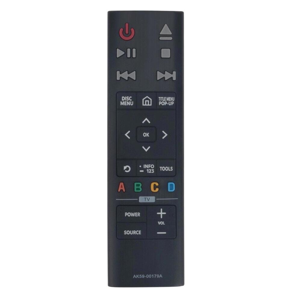 Samsung: Blu Ray Player Remote: AK59-00179A: OEM: Tested: Preowned